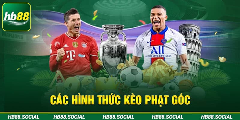 Các hình thức kèo phạt góc