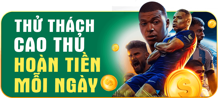 THỂ THAO HB88 - THÁCH THỨC CAO THỦ HOÀN TIỀN MỖI NGÀY